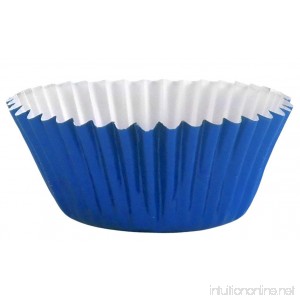 Arant 1 Inch Blue Foil Metallic Cupcake Liners. Colorful Paper Ideal for Holidays and Parties 1000 Pack. - B075QJSLJB